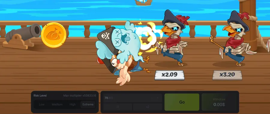 Chicken pirate slot