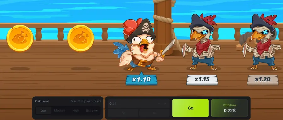 Chicken pirate